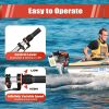 2 Stroke 2.3 HP Outboard Motor Short Shaft 52CC Fishing Boat Engine CDI System