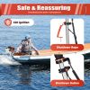 2 Stroke 2.3 HP Outboard Motor Short Shaft 52CC Fishing Boat Engine CDI System