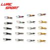 LURESPORT 12pcs/lot 20pcs/lot Stainless Steel Collapsible Hook Keeper Fishing Fly Rod Building Component Repair DIY Accessory